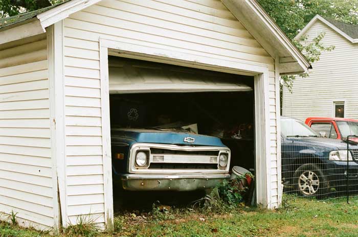 garage without a permit